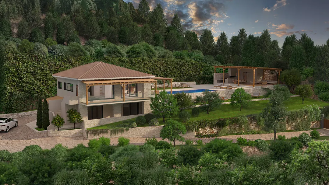 Villa «Thália», Μεγανήσι — 1